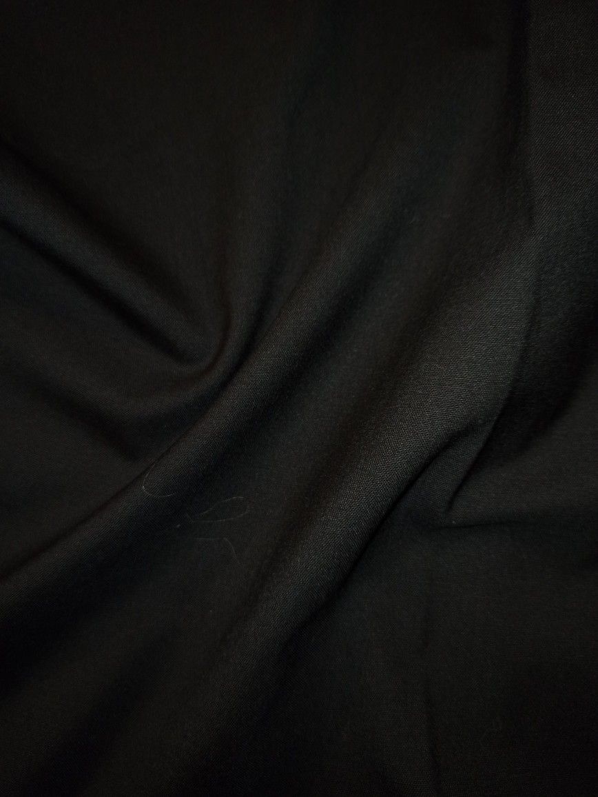 black wool fabric